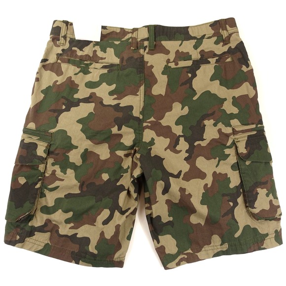 Sonoma Outdoor Cargo Shorts Men 30 Flexwear Cotton Nylon Spandex Camouflage - Picture 5 of 9